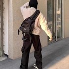 Oakley Shoulder Bag Black Outdoor Sports   Leisure Travel Commuter Bag