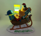 Rare Jimmy Buffett Margaritaville Christmas Holiday Light Up Sleigh 2013