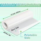 Koala Printable Vinyl Sticker Paper Roll Inkjet Printer 13 x32 8 Ft Matte 13 In