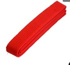 New Taekwondo Karate Martial Arts 1 5  Wide Belts Double Wrap Belt  Red Size 1
