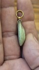 Pre Columbian Mayan Jade And Gold Pendant  Mayan  Olmec  Aztec