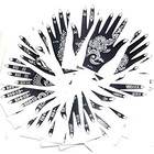 Xmasir Henna Tattoo Stencil Kit temporary Tattoo Template Set Of 20 Sheets  Indi