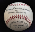Spalding Young American League Baseball Of Denver Co Unsigned