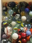 Variety Lot Of Vintage And Modern Glass Marbles 2 lbs Vacor  Imperial   More