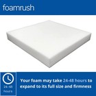 6  H X 27  W X 27  L Upholstery Foam High Density Firm Soft Support  chair Cu   
