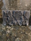 Vintage Toy Soldier Lead Mold  Wwii Soldiers