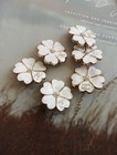 Lot Of 6  22mm Designer Button Chanel Button Replacement Gold Tone 