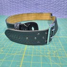Safariland Model 87 Black Basketweave Leather Police Duty Belt With Sz 32 