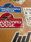 Lot Of 5 Five Surf Shop Decals Stickers Mint Nyc Florida Rockaway Beach Vintage