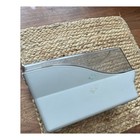 Vintage Computer Disk Storage Box Clear Lid Holds 3 5  Model 1618a