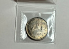 Canada 1937 Silver  1 Dollar Coin Au55 King George Vi Iccs Certified