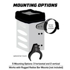 Rugged Radios Aluminum Handheld Radio Box With Universal Mounting Racing Offroad