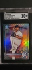    2025 Bowman Chrome Bcp-87 Didier Fuentes Prospects Steel Metal Ref  100 Sgc 10