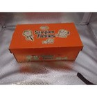 Vintage Simplex Flexies Baby Walking Shoes Leather High Top Boots W Original Box