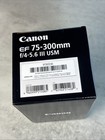 Canon Ef 75-300mm F 4-5 6 Iii Usm Telephoto Zoom Lens New  Factory Sealed