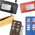Genuine Leather Card Holder For Women  - Minimalist Credit Card Organizer