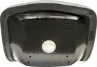 13 Inch Tall Black Vinyl Metal Pan Seat W  Multiple Mounting Patterns For Mowers