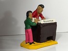 Vtg South American Folk Art  professor  Sculpture Signed Jos   Manoel Da Silva
