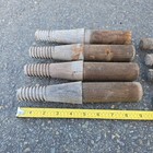 Lot Of 4 - About 9  Long Telephone Telegraph Pole Wood Insulator Peg Post 4 Pegs