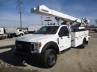 2019 Ford F-550 4x4 45  Reach Mat  Handler Bucket Truck