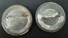 Vintage Micheal Jackson Lot Of 2 Large Pin buttons Circa 1980 s