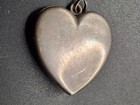 Harvard 1902 Sterling Silver Fold Out Heart Locket Pendant 15 54 Grams Rare