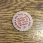 Vintage Wooden Nickel Friends Ranch   Ojai Ca Orange Juice