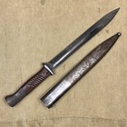 Rare Late War F w  Holler K98 Bayonet - 44fze Code - Matching Numbers - 1944