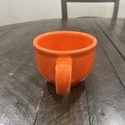 Homer Laughlin Fiesta Fiestaware 18 Oz Jumbo Mug Persimmon Orange Soup Cup