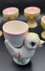 Vintage Ceramic Egg Dishes Set Of 5
