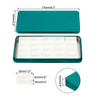 Empty Watercolor Palette With 20pcs Half Pans And Magnetic Sticker Green