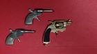 Vintage  Miniture Toy Cap Gun Keychain Lot  Midget molgora 