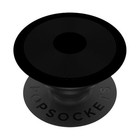 Expanding Phone Grip Solid Color Black Pop Out Button Holder Adhesive Popgrip