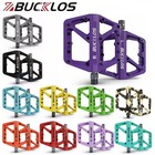 Mtb Pedals Bike Flat Sealed Bearing Nylon aluminum Bicycle Road Platform Widen