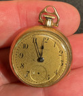 Hamilton 986 17-jewel Antique 1915 Pocket Watch Gold Filled Parts Repair Size 6