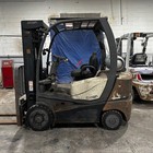 2018 Crown C51000-50 5000lb Used Forklift Triple Mast Sideshift Lp Gas