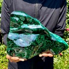 9 3lb    Natural Luster Peacock Rock Cluster Rough Mineral Sample