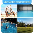Professional Volleyball Net pool Volleyball Net With Aircraft Wire Rope