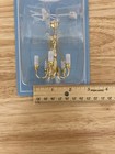 1 12 Dollhouse Bright 5 Arm 12v Electric Chandelier With Decorative Chains