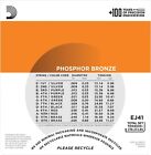 D addario Ej41 12-string Phosphor Bronze Acoustic Guitar String 9-45 Super Light