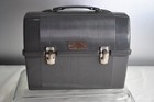 Vintage Thermos Dark Gray Plastic Lunch Box Dome Pail King Seeley Kst  Made Usa