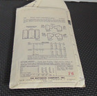 Vtg Butterick Sewing Pattern Cut 2206 Misses Slim Skirted Dress Size 14 Bust 34