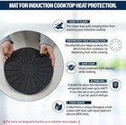 Induction Cooktop Protector - Induction Cooktop Silicone Stove Top Mat Large    