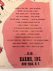 Vtg More Harms Hits Through The Years Piano Sheet Music Book 80 Pages 26 Songs