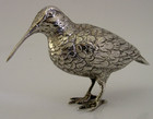 Good Size 3 75 Inch 830 Silver Woodcock Bird Figure C1940 Hunting Shooting 68g