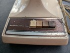 1970s Lasko Oscillating Desk Fan 12  Brown Transparent Blades Working  Re