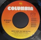 New Kids On The Block  Please Don t Go Girl   7   Styrene  Car   Vg   4433990301