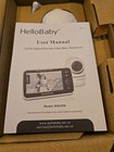 Hellobaby Hb6550 Video Baby Monitor 2 4ghz Wireless 5  Lcd  30hr Batt  Mic  Ptz