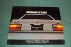 1987 87 Renault  Gta  Original Sales Brochure Mint Nos