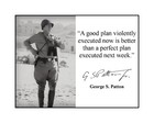 George S  Patton 8x10 Signed Photo Print A Good Plan Quote Wwii General